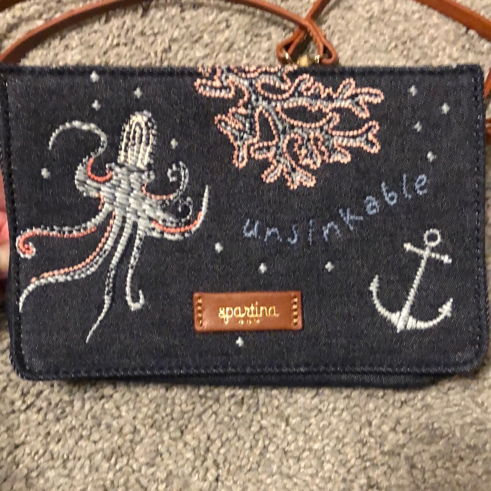 Never used Spartina 449 Unskinable crossbody bag